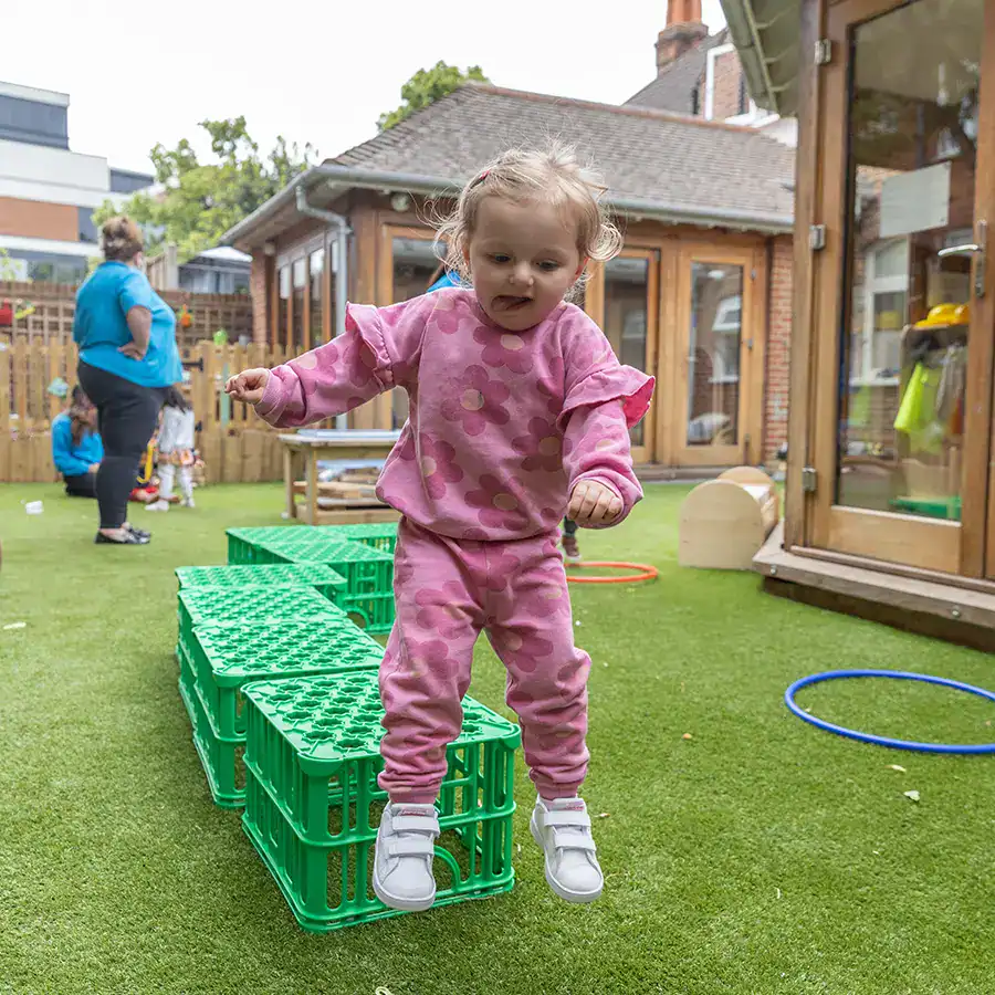 Outdoor activities and assault course monkey puzzle day nursery & preschool west kensington