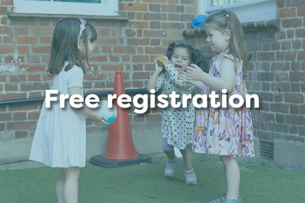 free registration Nursery Monkey Puzzle Day Nursery & Preschool Olympia