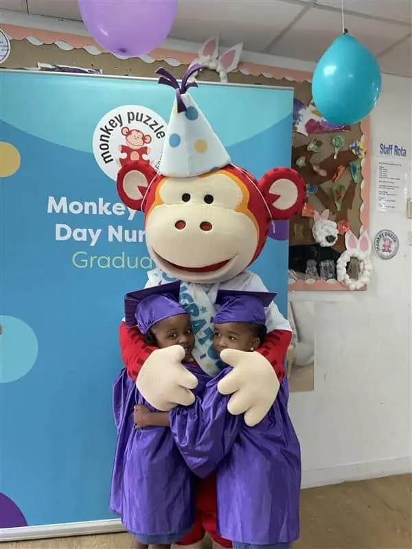 Monkey Puzzle West Kensington Graduation 2025