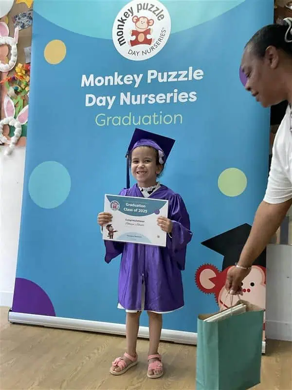 Monkey Puzzle West Kensington Graduation 2025