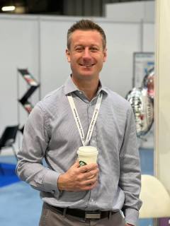 Glenn Webster at the Birmingham Expo
