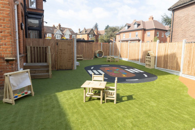 Outdoor space and room to play
