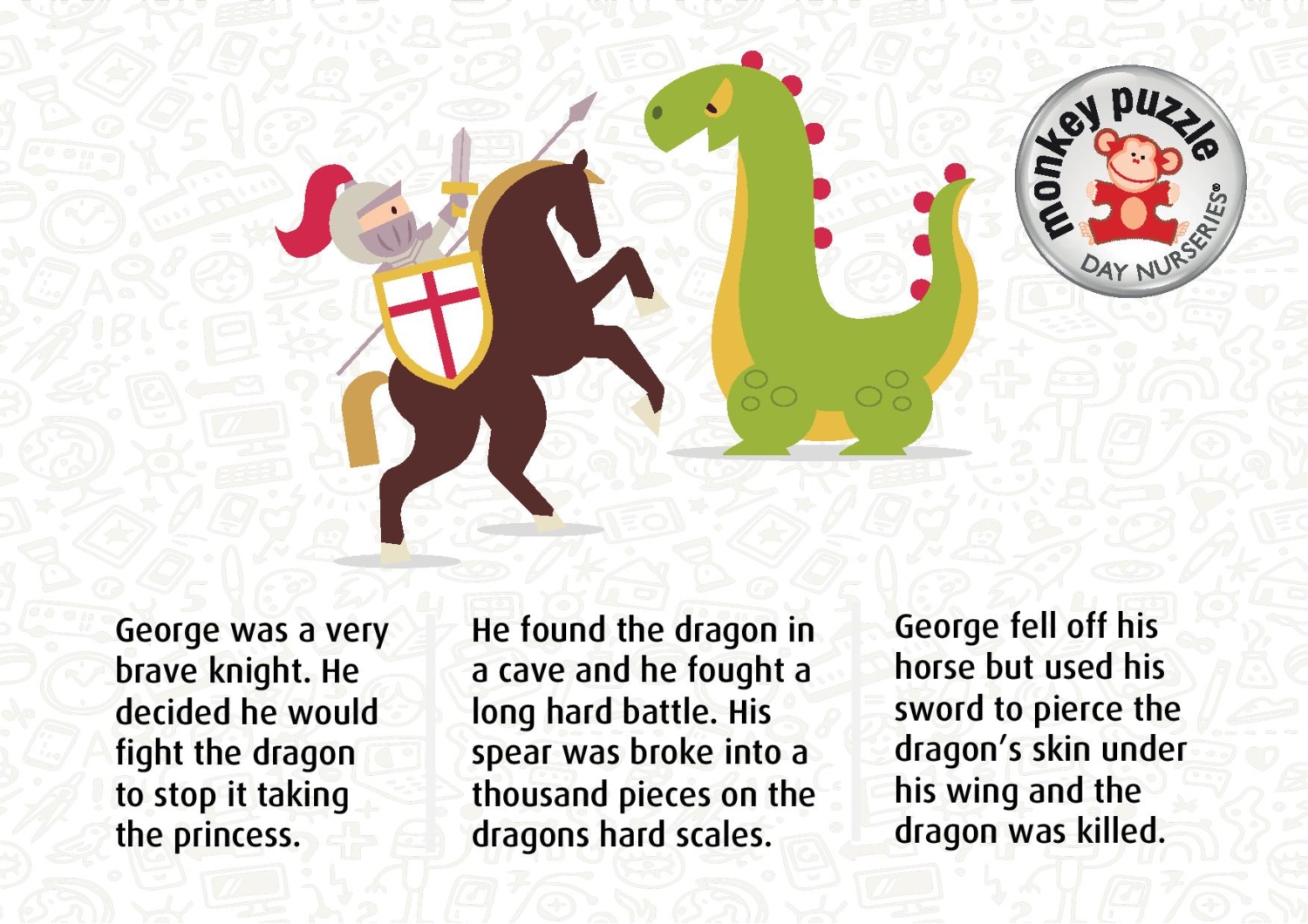 St George and the Dragon Story Part 3