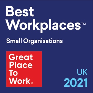 Best Places to Work 2021 - Small Organisations