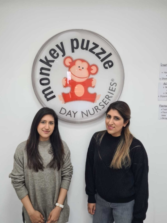 Monkey Puzzle Nursery Chesham owners Nikki and Vikki