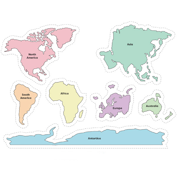 Continents Activity