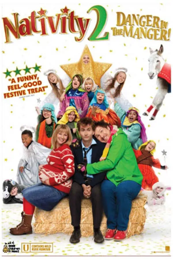 Nativity 2 Danger in the Manger Christmas play at Monkey Puzzle Day Nurseries, featuring happy children, festive costumes, and holiday-themed props, perfect for early childhood holiday activities.