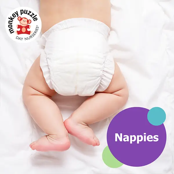 nappies included in fees at monkey puzzle nurseries