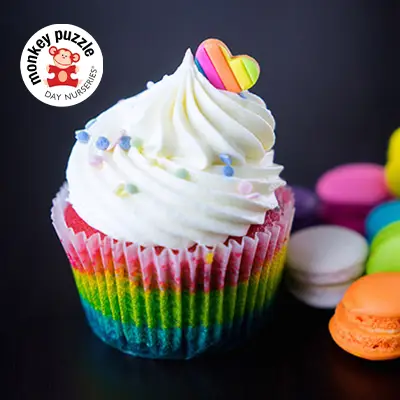 Rainbow Cupcakes Recipe