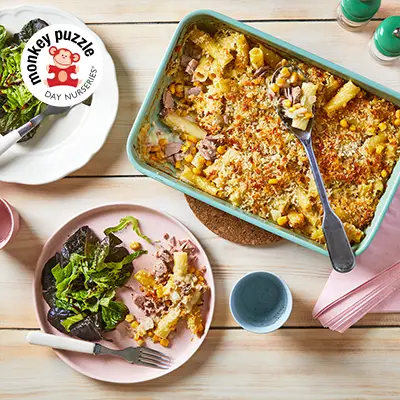 Tuna and Sweetcorn Pasta Bake Recipe