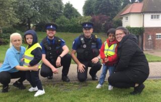 Visit from the local police