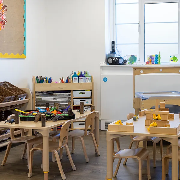 Stimulating and warm learning environments in our nurseries and preschools